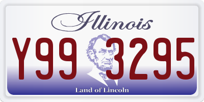 IL license plate Y993295