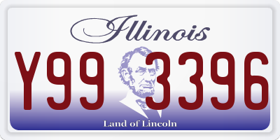 IL license plate Y993396