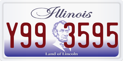 IL license plate Y993595