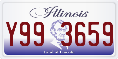IL license plate Y993659
