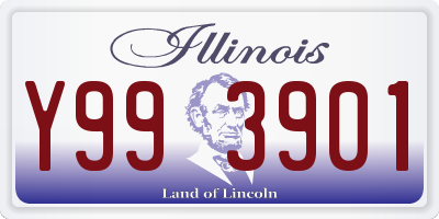 IL license plate Y993901