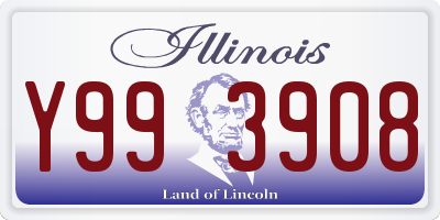 IL license plate Y993908