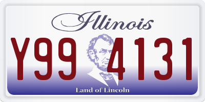 IL license plate Y994131