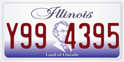 IL license plate Y994395