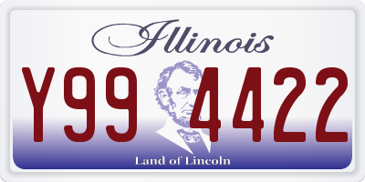 IL license plate Y994422