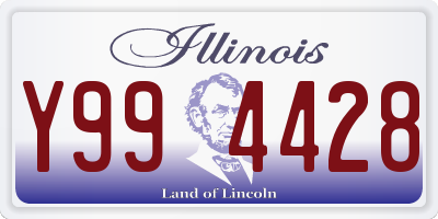 IL license plate Y994428