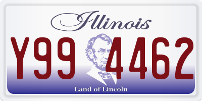 IL license plate Y994462