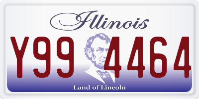 IL license plate Y994464