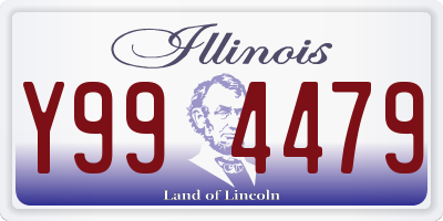 IL license plate Y994479