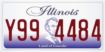 IL license plate Y994484