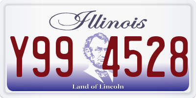 IL license plate Y994528