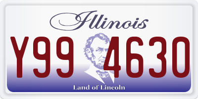 IL license plate Y994630