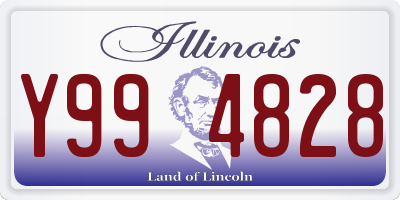IL license plate Y994828