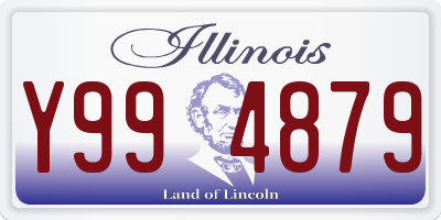 IL license plate Y994879
