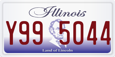 IL license plate Y995044