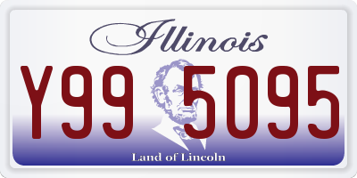 IL license plate Y995095