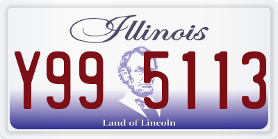 IL license plate Y995113