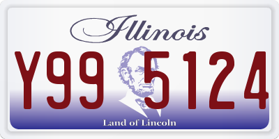 IL license plate Y995124