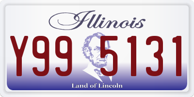 IL license plate Y995131