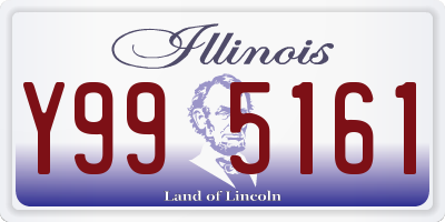 IL license plate Y995161