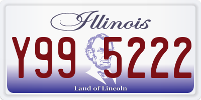 IL license plate Y995222