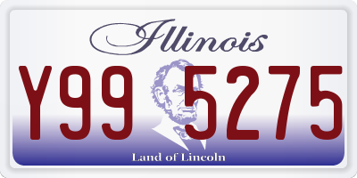 IL license plate Y995275