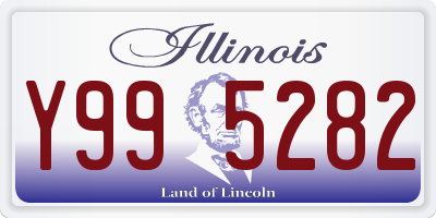 IL license plate Y995282