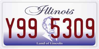 IL license plate Y995309