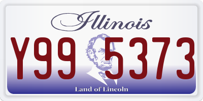 IL license plate Y995373