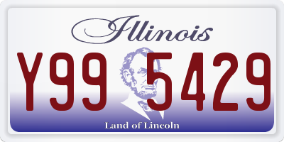 IL license plate Y995429