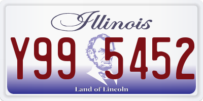 IL license plate Y995452