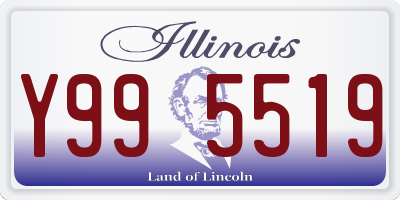 IL license plate Y995519