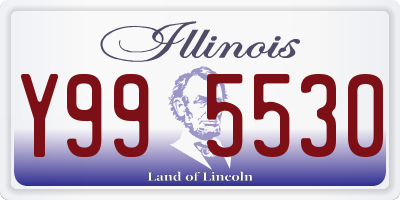 IL license plate Y995530