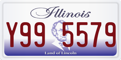 IL license plate Y995579