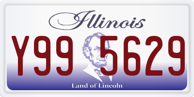 IL license plate Y995629