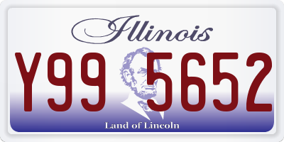 IL license plate Y995652