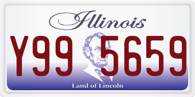 IL license plate Y995659