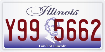 IL license plate Y995662