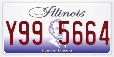 IL license plate Y995664