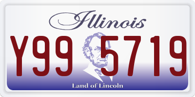 IL license plate Y995719
