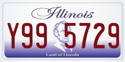 IL license plate Y995729