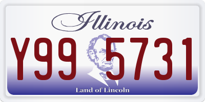 IL license plate Y995731