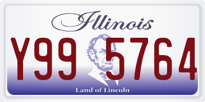 IL license plate Y995764