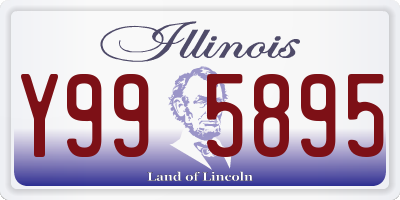 IL license plate Y995895