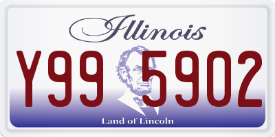 IL license plate Y995902