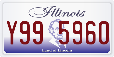 IL license plate Y995960