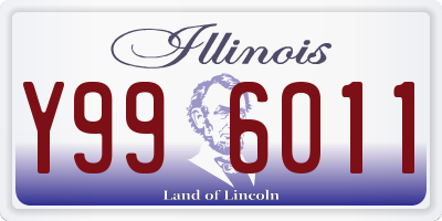 IL license plate Y996011