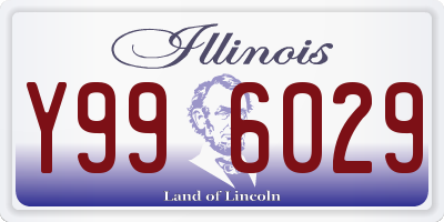 IL license plate Y996029