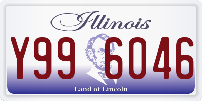 IL license plate Y996046