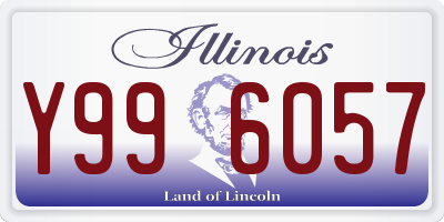 IL license plate Y996057